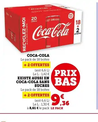 Super U Coca Cola offre