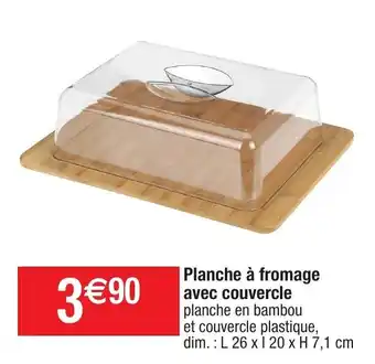 Migros Planche à Fromage Avec Couvercle offre