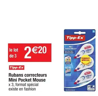 Rubans Correcteurs Mini Pocket Mouse