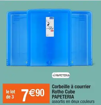 Migros Corbeille à Courrier Rotho Cube offre