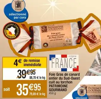 Cora x Carrefour Foie gras de canard offre
