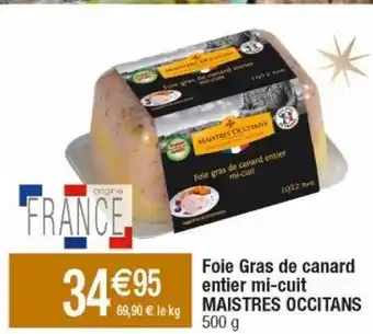Cora x Carrefour Foie gras de canard offre