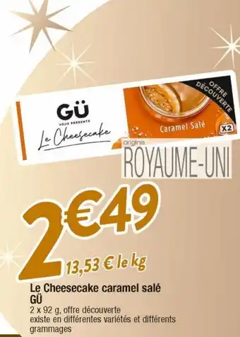 Cora x Carrefour Cheesecake offre