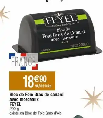 Cora x Carrefour Foie gras de canard offre