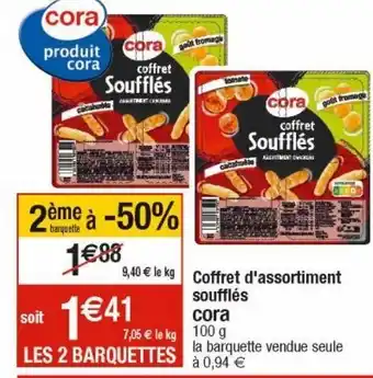 Cora x Carrefour Apéritifs cora offre