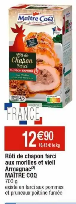 Cora x Carrefour Chapon maître coq offre