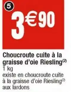 Cora x Carrefour Choucroute offre