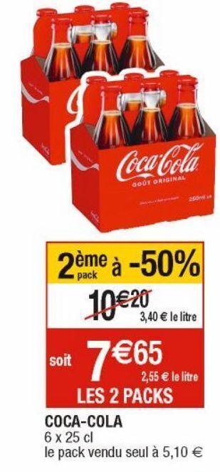 Cora x Carrefour Coca-cola offre