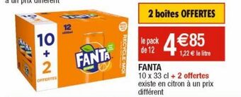 Cora x Carrefour Fanta offre