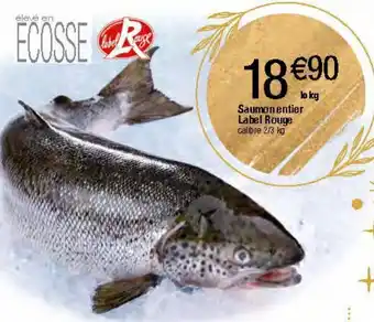 Migros Saumon entier label rouge offre