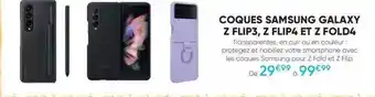 Fnac Coques samsung galaxy z flip3, z flip4 et z flip4 offre