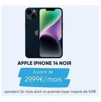 Apple iphone 14 noir