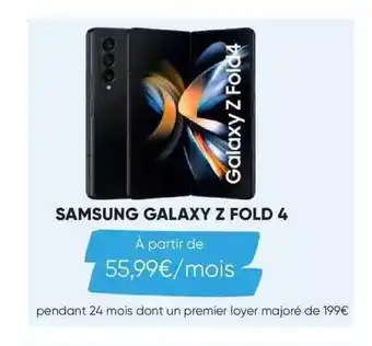Fnac Samsung galaxy z fold 4 offre