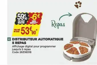 Bricomarché Distributeur automatique 5 repas offre