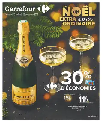 Carrefour Champagne brut premier cru charles lafitte offre