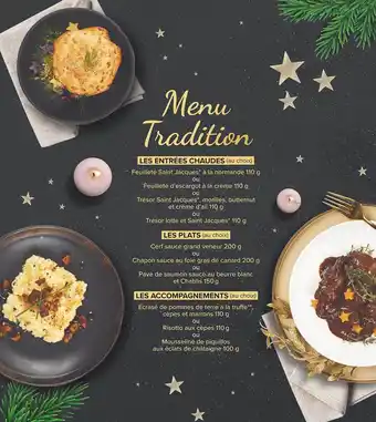 Carrefour Menu tradition offre