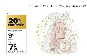 Carrefour Le sac offre
