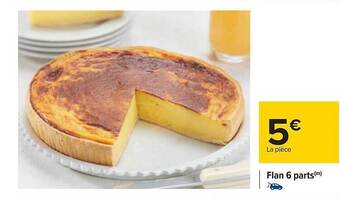 Carrefour Flan 6 parts offre