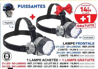 Shopix Lampe frontale offre