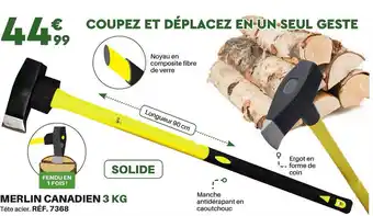 Shopix Merlin canadien 3 kg offre