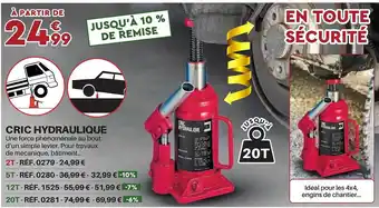Cric hydraulique