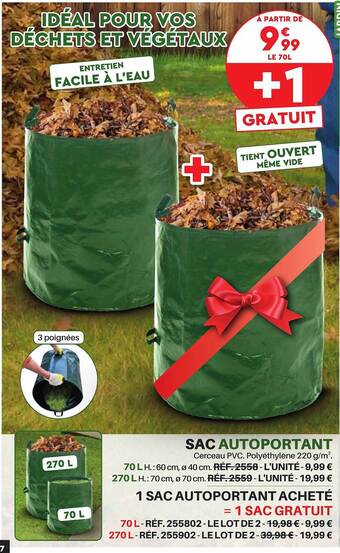 Shopix Sac autoportant offre