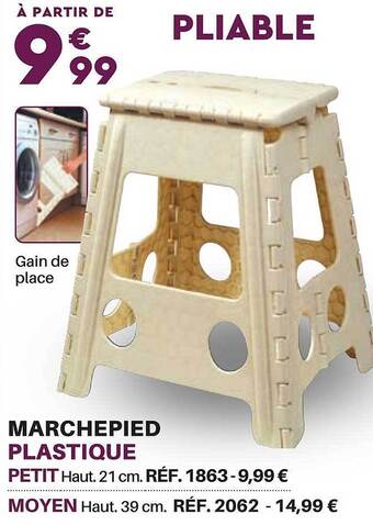 Shopix Marchepied plastique offre
