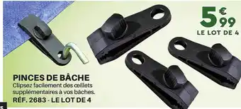 Shopix Pinces de bâche offre