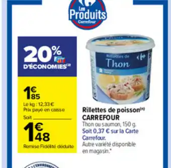 Rillettes de poisson