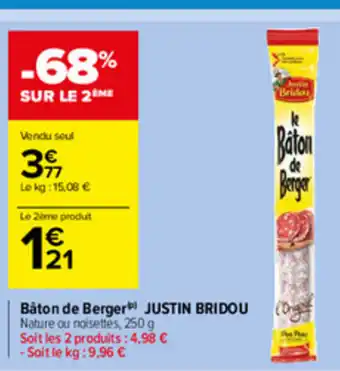 Carrefour Market Bâton de berger offre