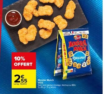Carrefour Monster Munch Vico offre
