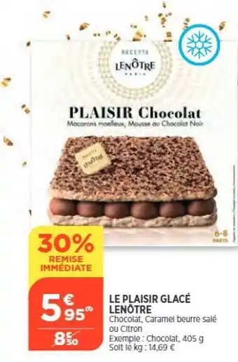 Bi1 Le plaisir glacé lenôtre offre