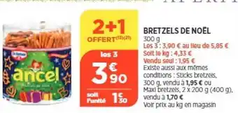 Bi1 Bretzels de noël offre