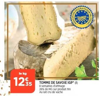 Bi1 Tomme de savoie igp offre