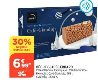 Bi1 Bûche glacée erhard offre