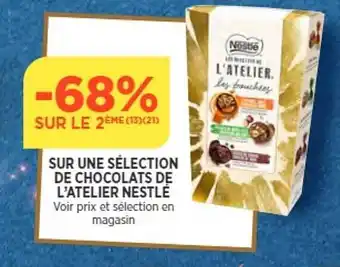 Bi1 Chocolats de l'atelier nestlé offre