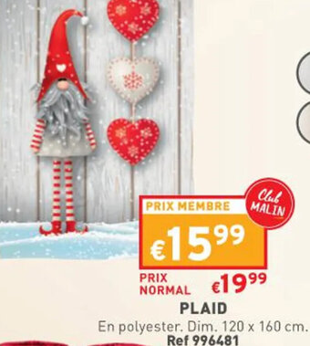Trafic Plaid offre
