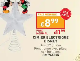 Trafic Cimier Electrique Disney offre