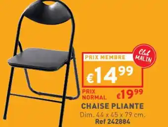 Chaise Pliante