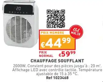 Chauffage Souflant