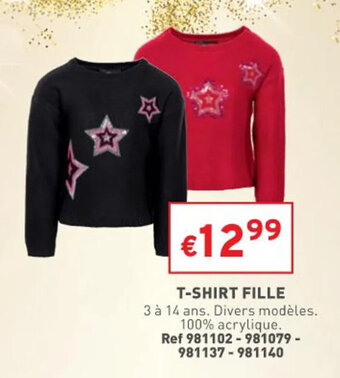 Trafic T-Shirt Fille offre