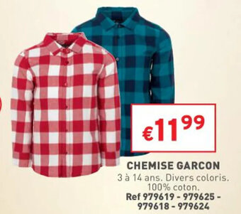 Chemise Garcon