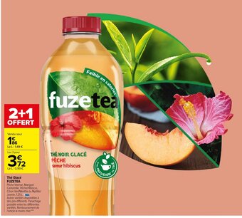 Carrefour Market Thé Glacé Fuzetea offre