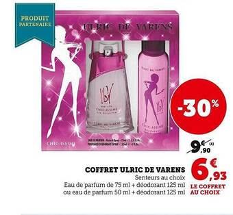 Super U Coffret ulric de varens offre