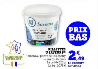 Hyper U Rillettes u saveurs offre