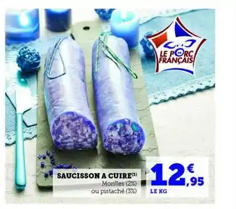 Hyper U Saucisson à cuire offre