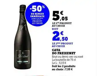 Hyper U Cava do freixenet offre