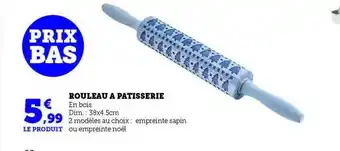 Hyper U Rouleau à pâtisserie offre