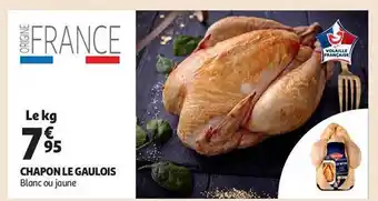 Auchan Chapon le gaulois offre