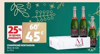 Auchan Champagne montaudon offre